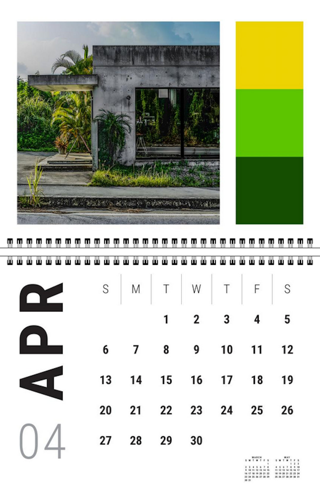 SPRING START 2025-26 CALENDAR - BRUTAL ZEN BOTANICS (Buyers in UK, EU and outside US/CAN)