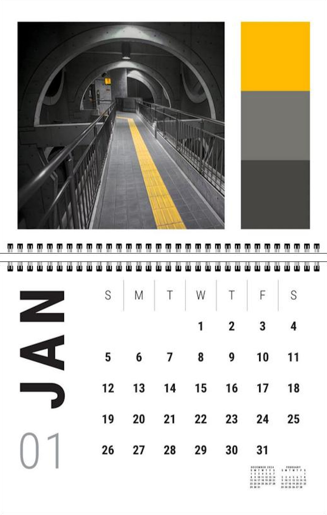 2025 CALENDAR - BRUTAL ZEN JAPAN (Buyers in UK, EU and outside US/CAN)