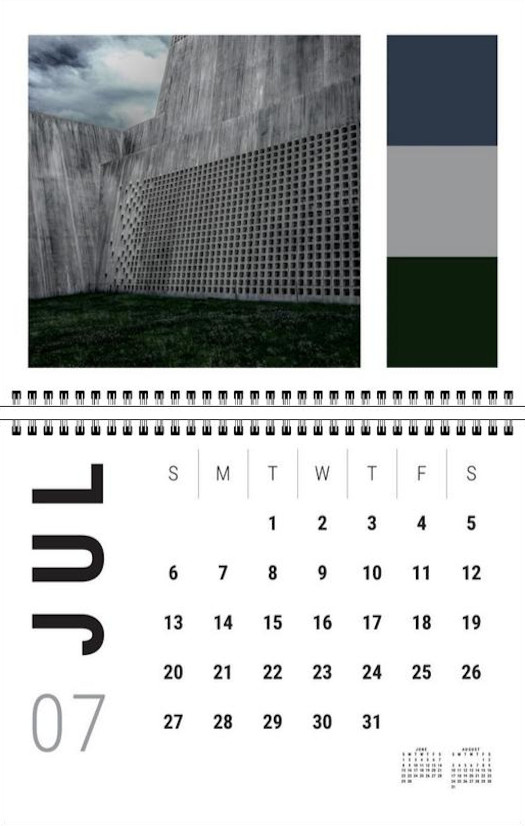 2025 CALENDAR - BRUTAL ZEN JAPAN (Buyers in UK, EU and outside US/CAN)