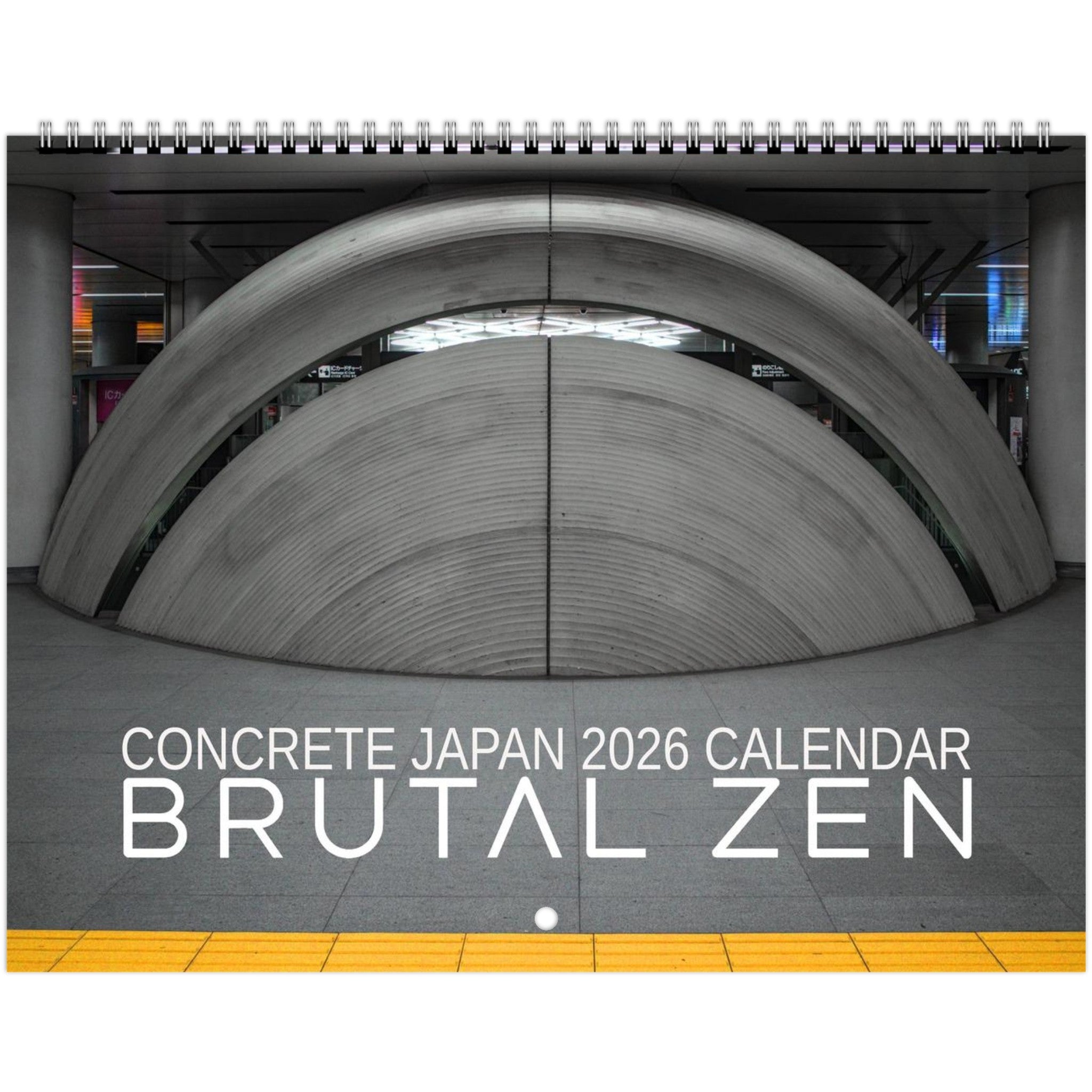 2026 CALENDAR - CONCRETE JAPAN (US & CAN buyers) – BRUTAL ZEN