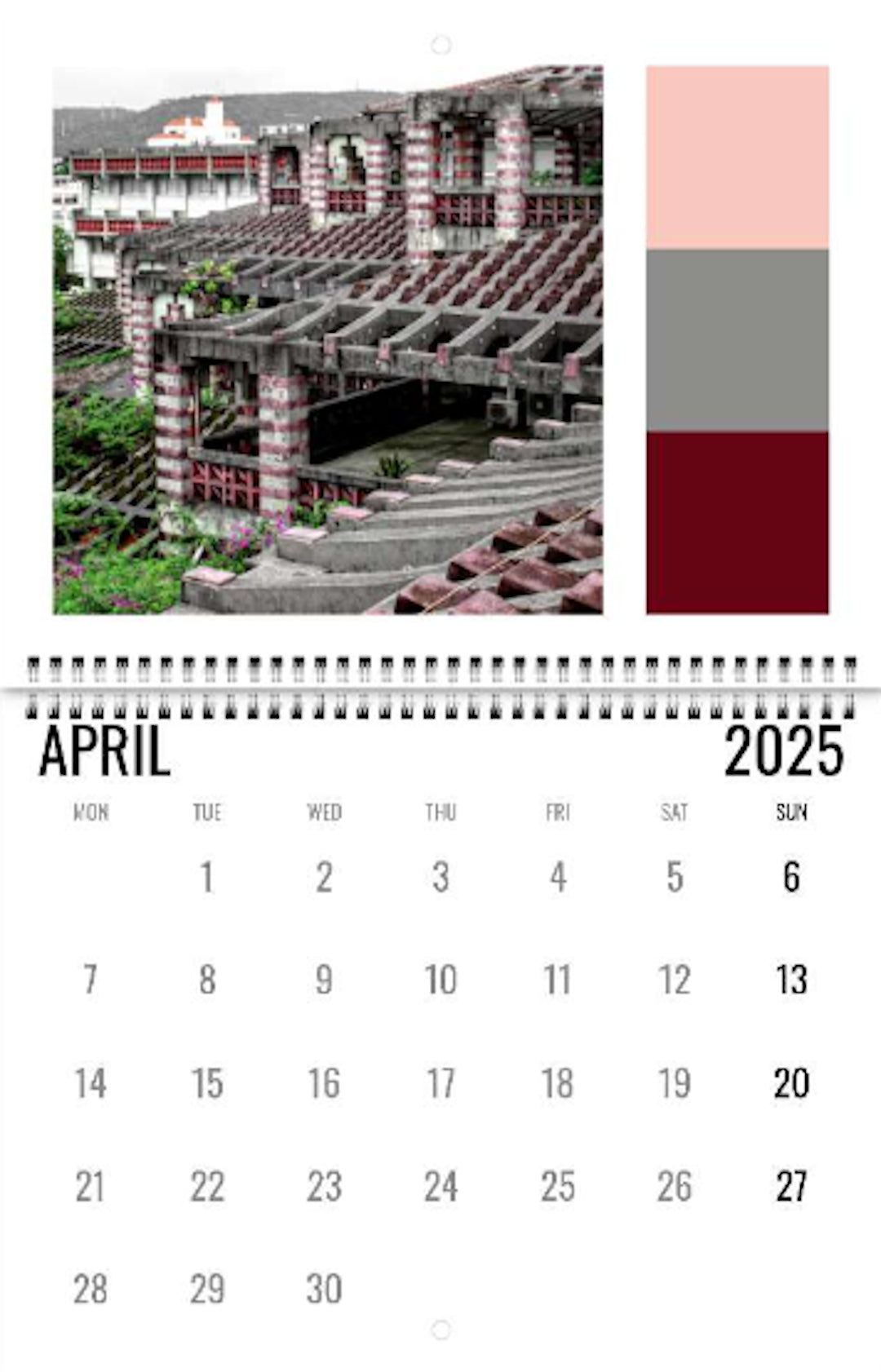 2025 CALENDAR - OKINAWA by BRUTAL ZEN (Buyers in UK, EU and outside US/CAN)