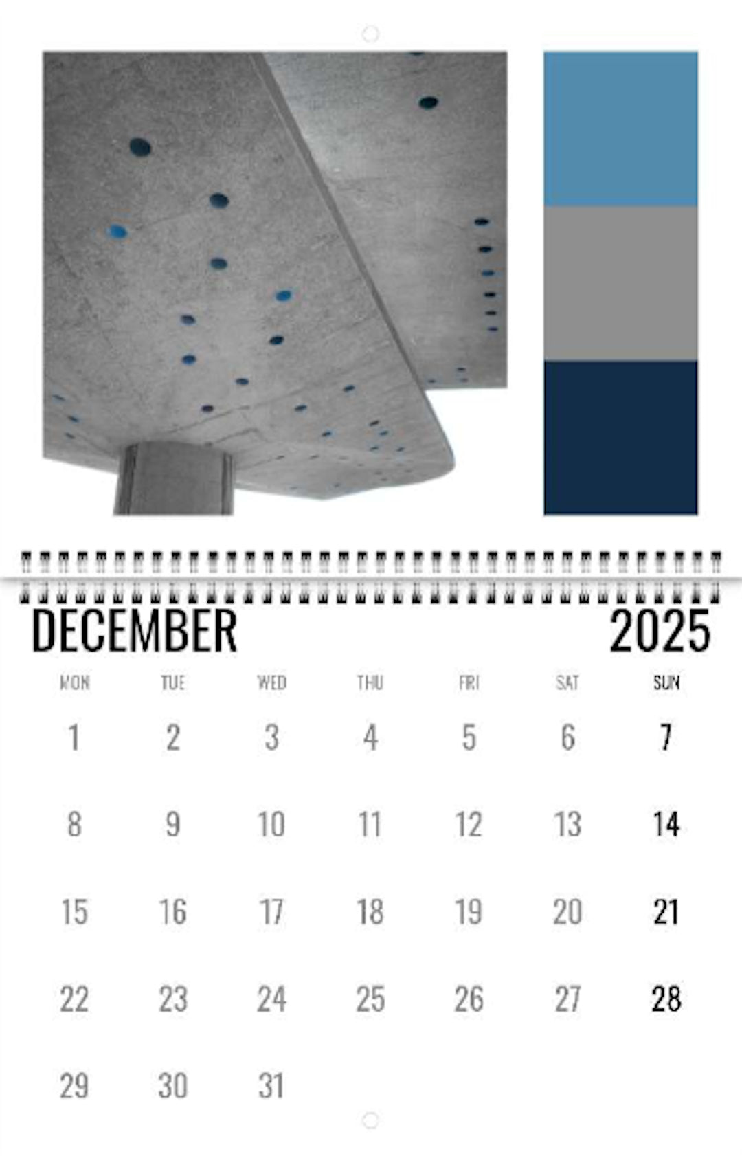 2025 CALENDAR - OKINAWA by BRUTAL ZEN (Buyers in UK, EU and outside US/CAN)