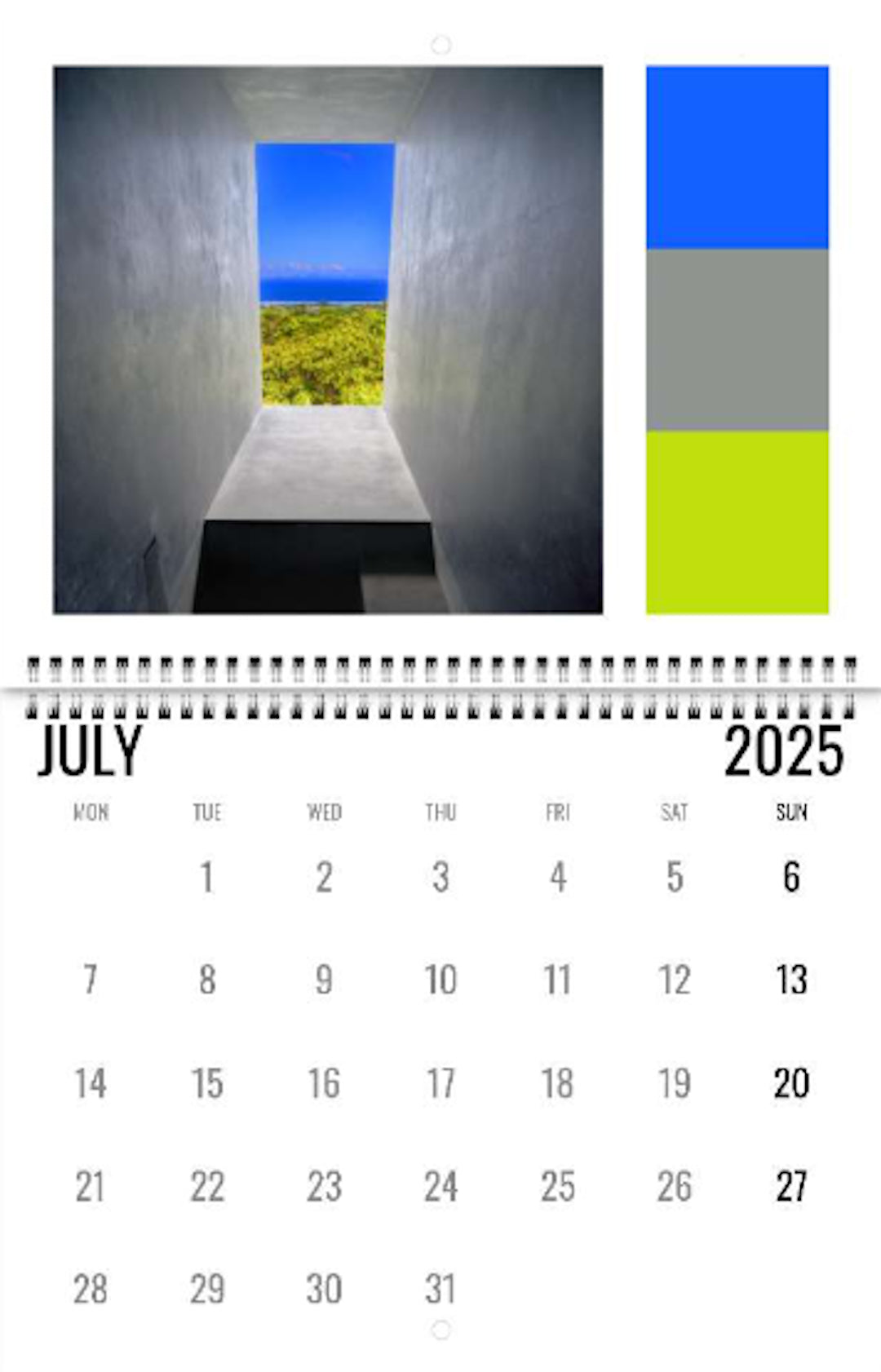 2025 CALENDAR - OKINAWA by BRUTAL ZEN (Buyers in UK, EU and outside US/CAN)