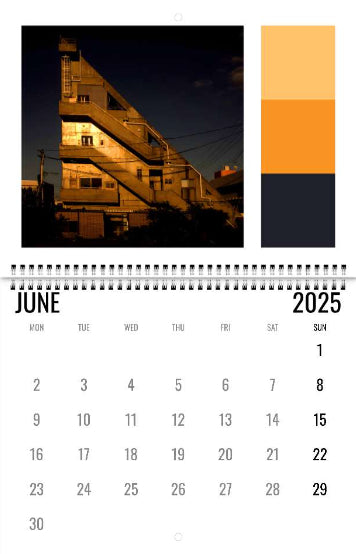 2025 CALENDAR - OKINAWA by BRUTAL ZEN (Buyers in UK, EU and outside US/CAN)