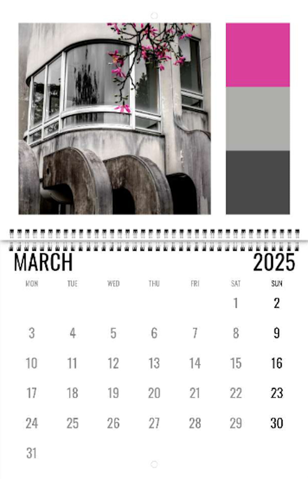 2025 CALENDAR - OKINAWA by BRUTAL ZEN (Buyers in UK, EU and outside US/CAN)