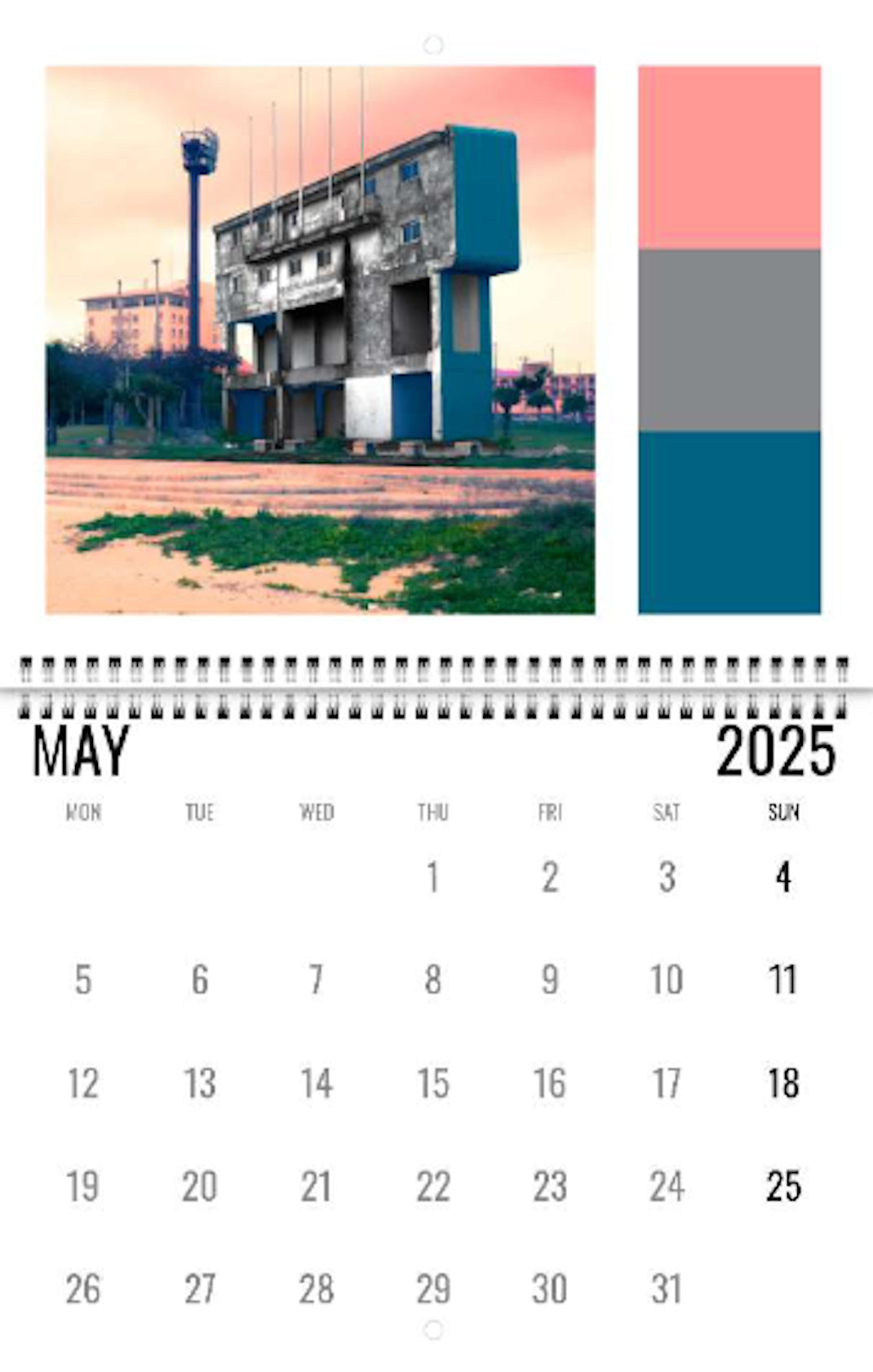 2025 CALENDAR - OKINAWA by BRUTAL ZEN (Buyers in UK, EU and outside US/CAN)