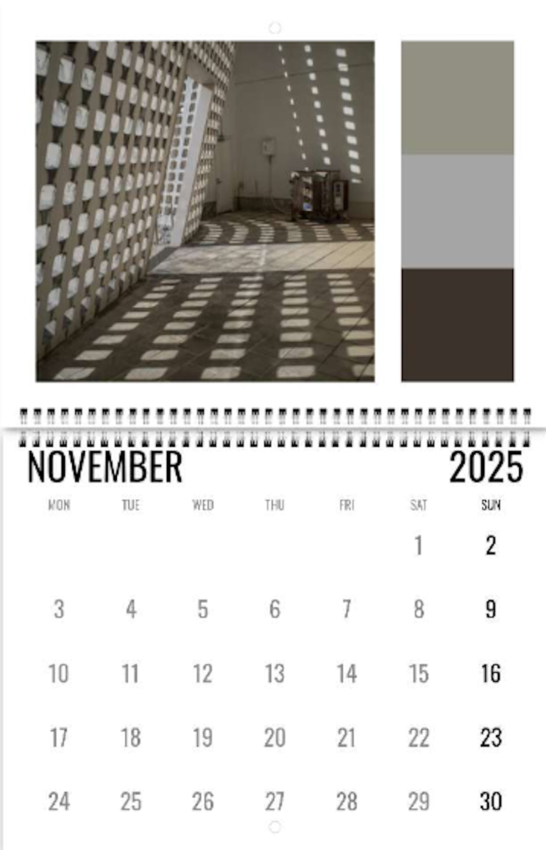 2025 CALENDAR - OKINAWA by BRUTAL ZEN (Buyers in UK, EU and outside US/CAN)